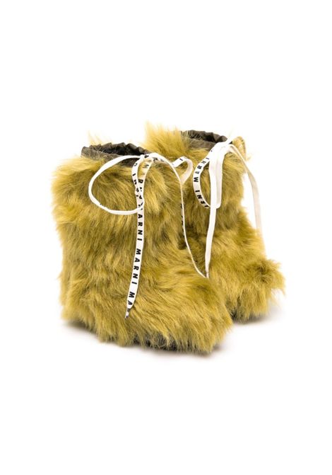 Stivali in finta pelliccia MARNI KIDS | 753713